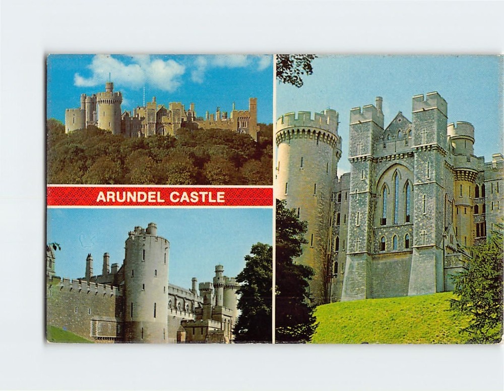 Postcard Arundel Castle Arundel England