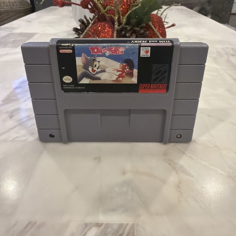 Tom and Jerry (Super Nintendo Entertainment System, 1993) SNES Cart Only Tested