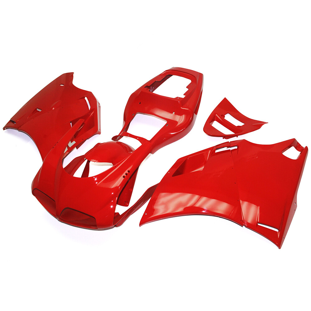 Red ABS Plastic Fairing Kit for Ducati 748 996 1996-2002 Injection Bodywork Set
