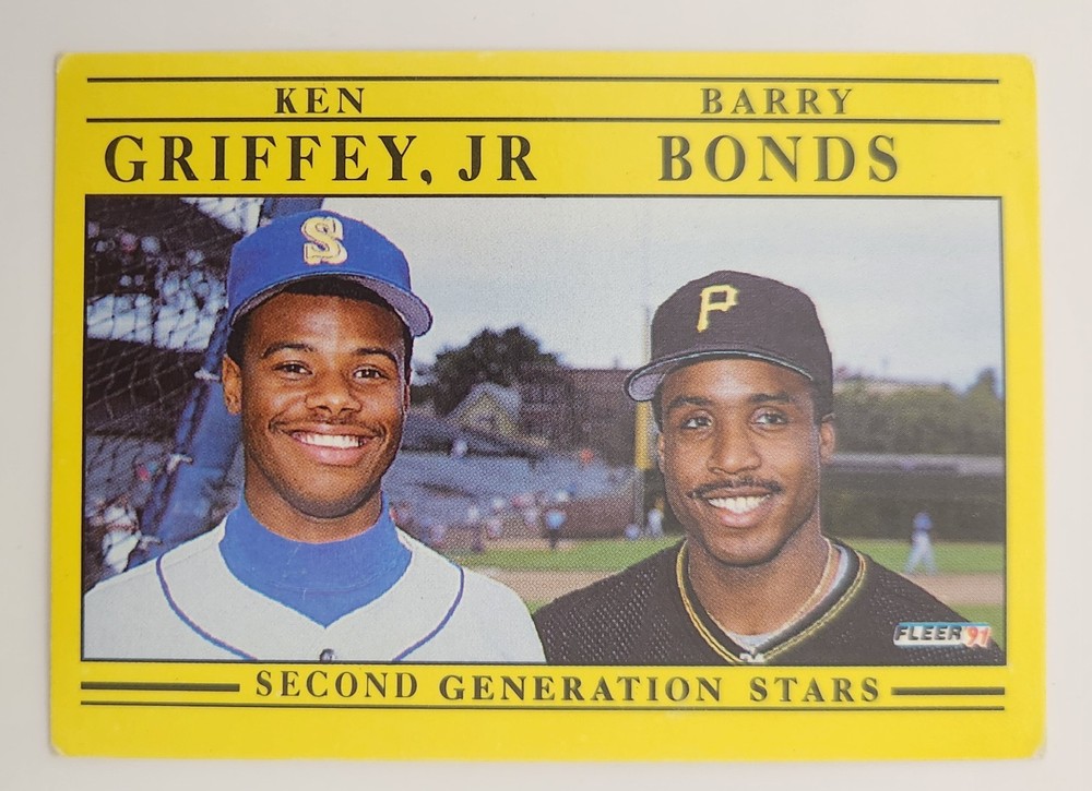 1991 Fleer - Ken Griffey Jr, Barry Bonds #710