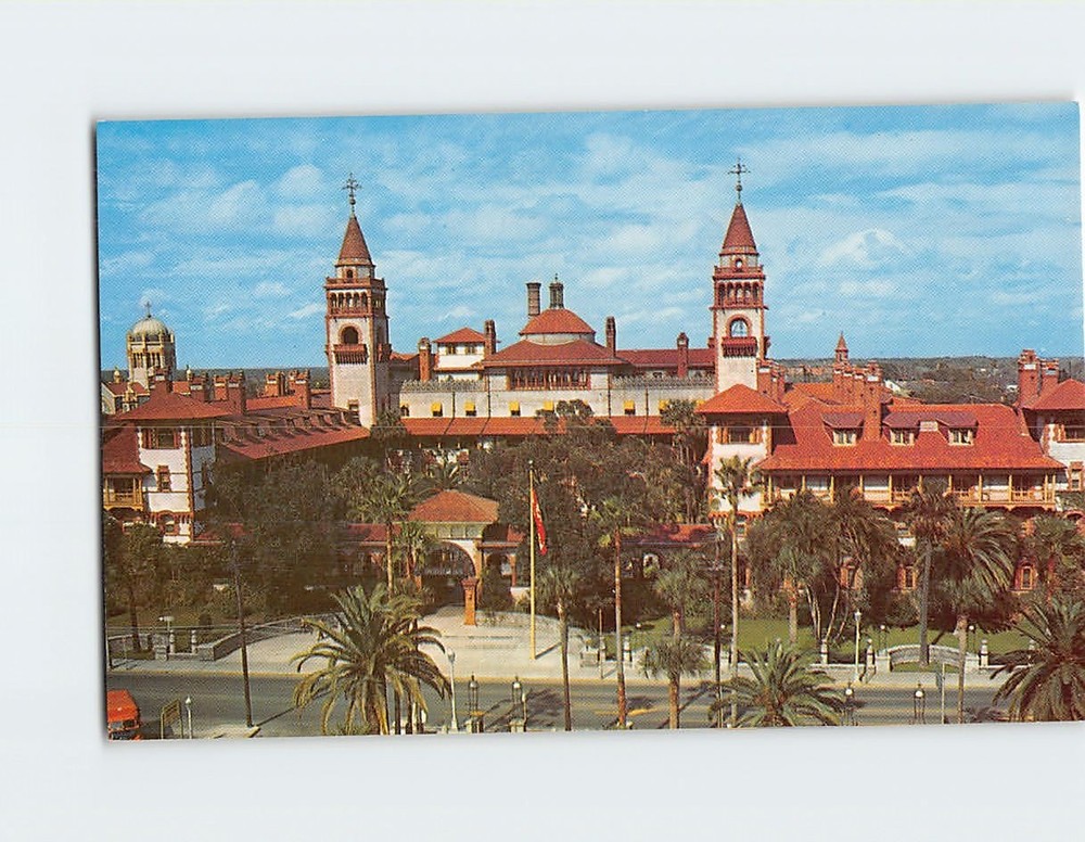Postcard Hotel Ponce de Leon St. Augustine Florida USA