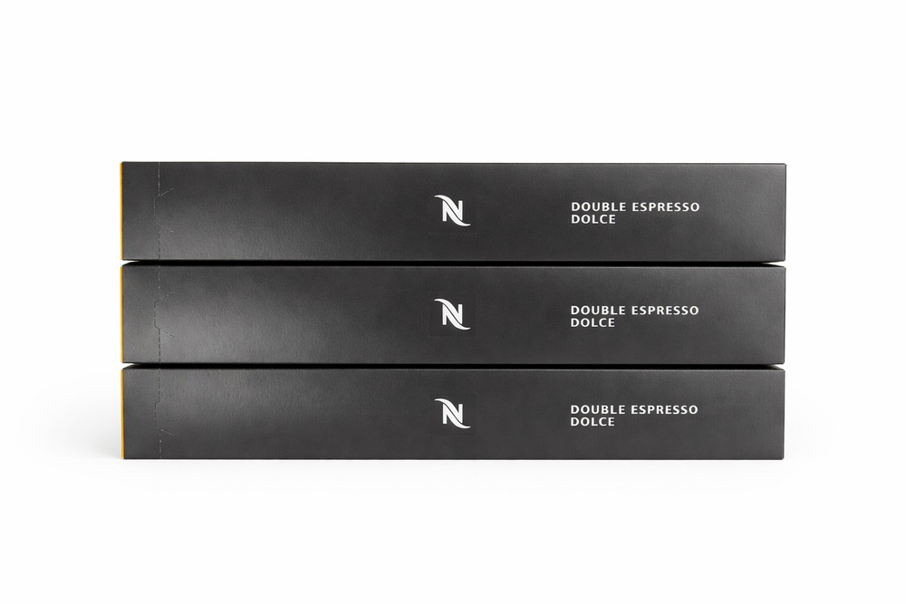 Nespresso Vertuo Double Espresso Dolce 30 Pods Capsules 3 Sleeves New