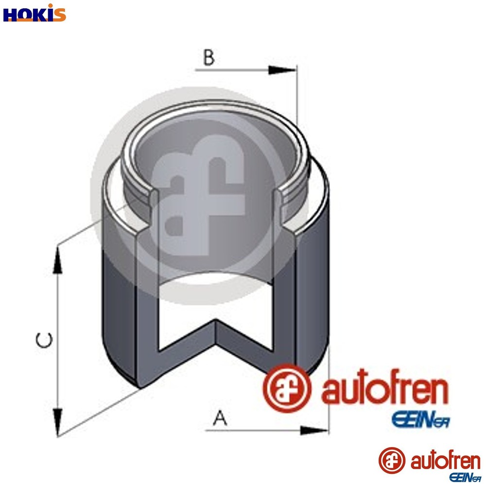 PISTON BRAKE CALIPER D025359 FOR HYUNDAI H-100/BAKKIE/Platform/Chassis H100 2.5L