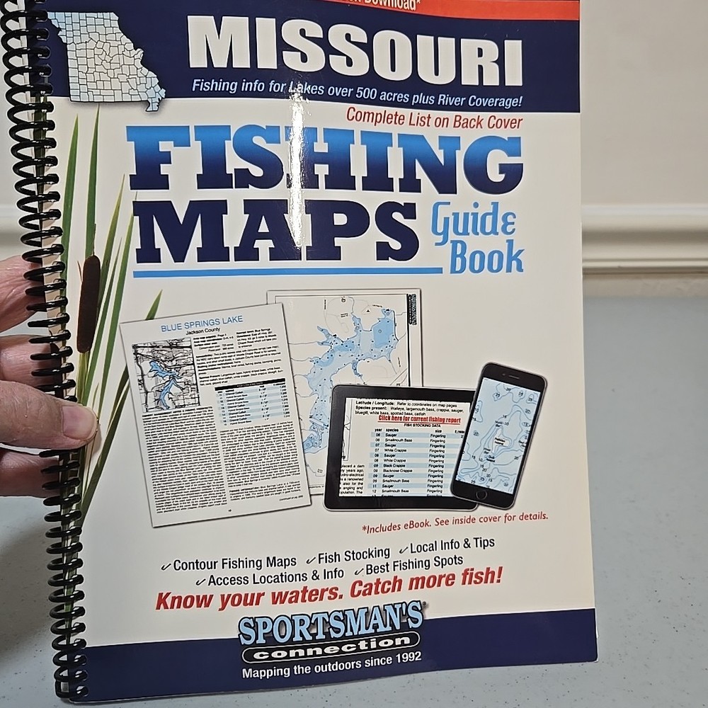 Missouri Fishing Map Guide (Sportsman's Connection)