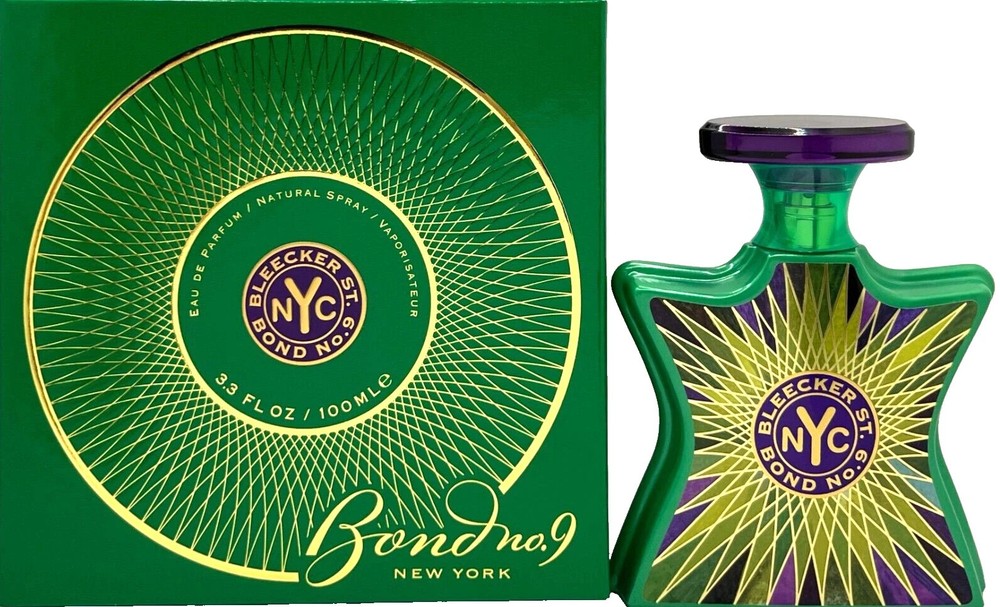 BOND No 9 BLEECKER STREET EAU DE PARFUM SPRAY UNISEX 3.3 Oz / 100 ml BRAND NEW!
