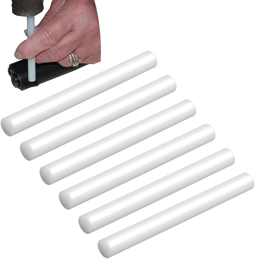 6 Pack  Nylon Drift Punch Rod for Glock and Colt 1911 Sight, Non-Marring Polymer
