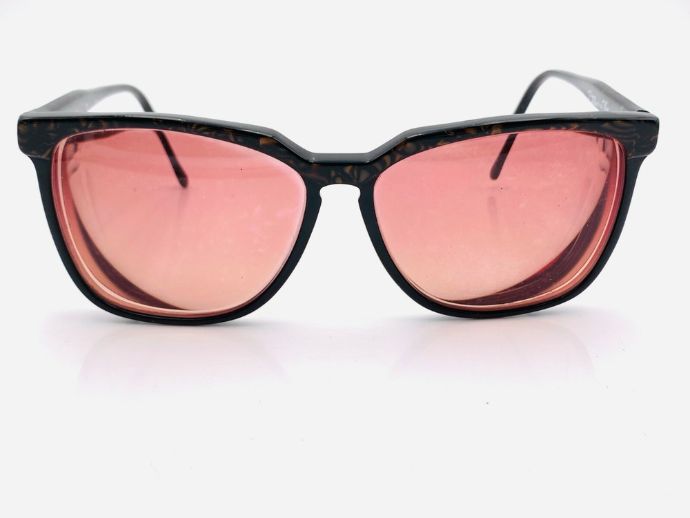 Vintage Catalina 115 Viva Black Brown Oval Sunglass Frames Only