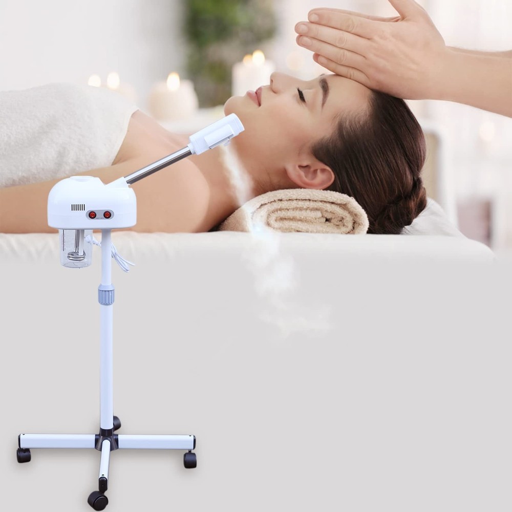 Black Professional Salon Spa Ozone Facial Steamer Beauty Equipment Skin Care