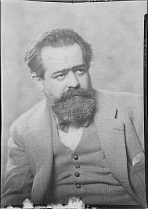 Photo:Joe Davidson Portrait Photograph 1928 Bearded Man Suit