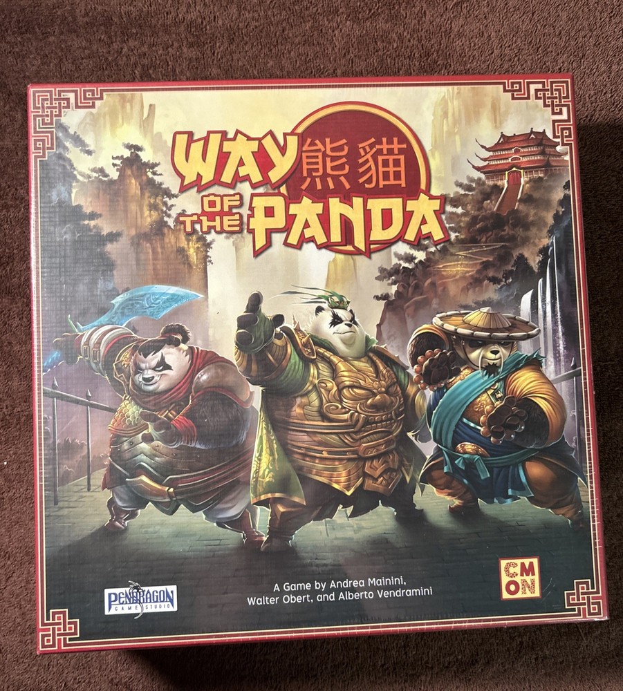 Way of the Panda Board Game  Pendragon (2018) -- NEW IN BOX!!!