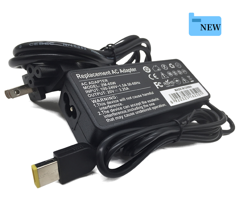 65W AC Power Adapter Charger For Lenovo Yoga 720-15IKB 80X7001TUS 80X7 2 13 Pro