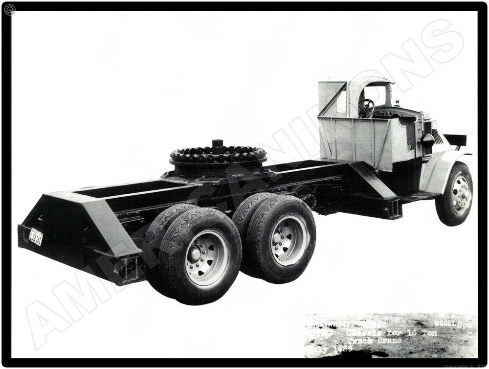 Mack Trucks New Metal Sign: 1939 Model SPC Cab & Chassis