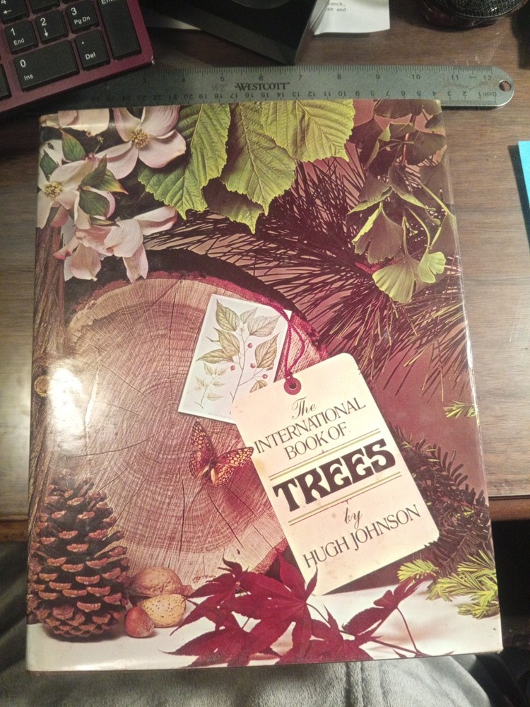 International Book of Trees by Hugh Johnson Hardcover with DC  1973 1st Edition