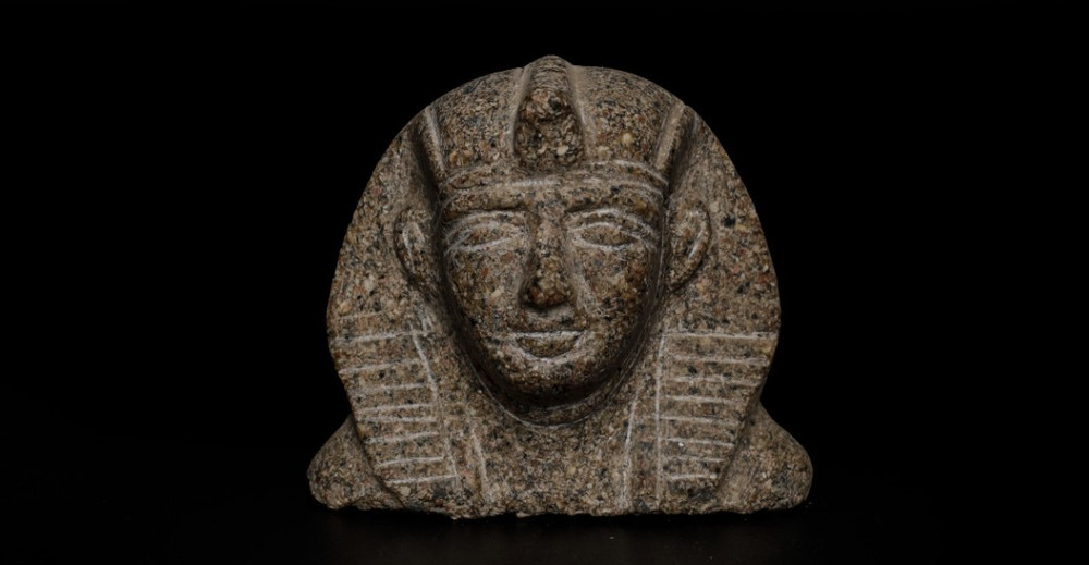 Ancient Egyptian Antiques Ramses II Granite Bust Rare Antique Pharaoh Statue BC
