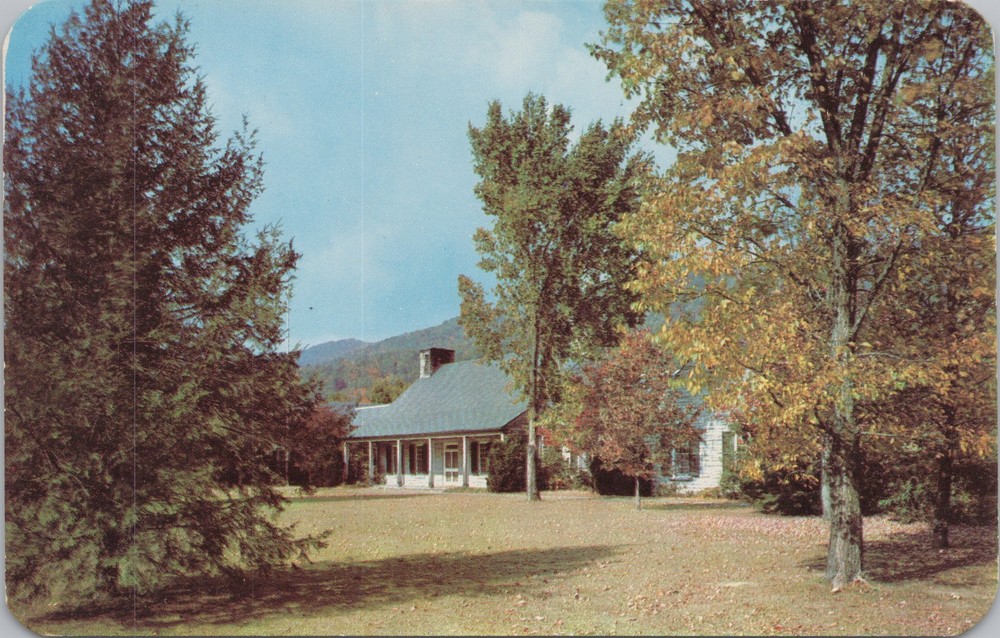 National & State Parks~Park Headquarters~Great Smoky Mts Nat Park~Vintage PC