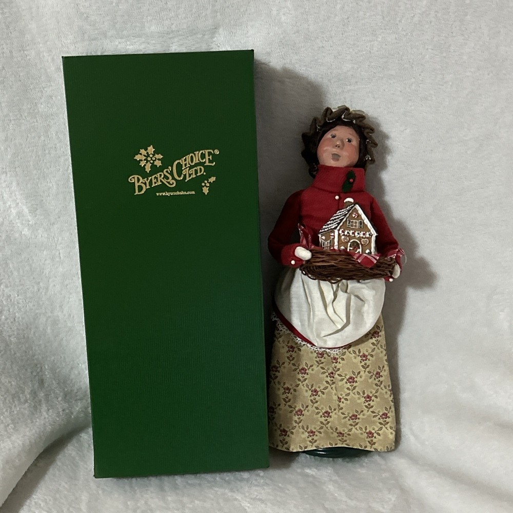 2009 Byers Choice Gingerbread Family Woman
