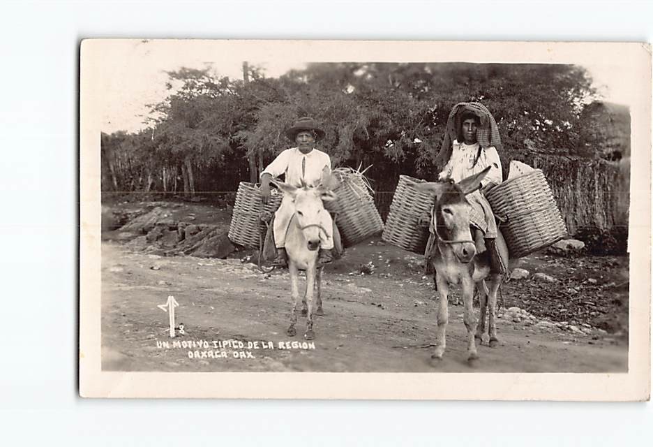 Postcard A Typical Motif of the Region Oaxaca Mexico