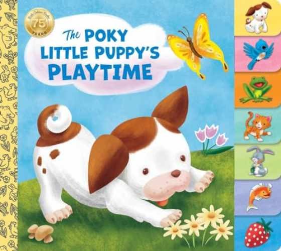 The Poky Little Puppy's Playtime - Board book, by Golden Books - Acceptable