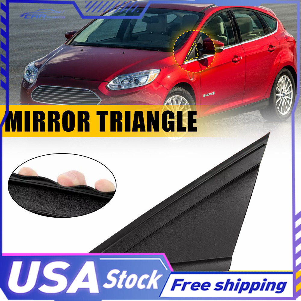 Left Driver Side Car Mirror Corner Bezel Triangle Cover For Ford Focus 2012-2018