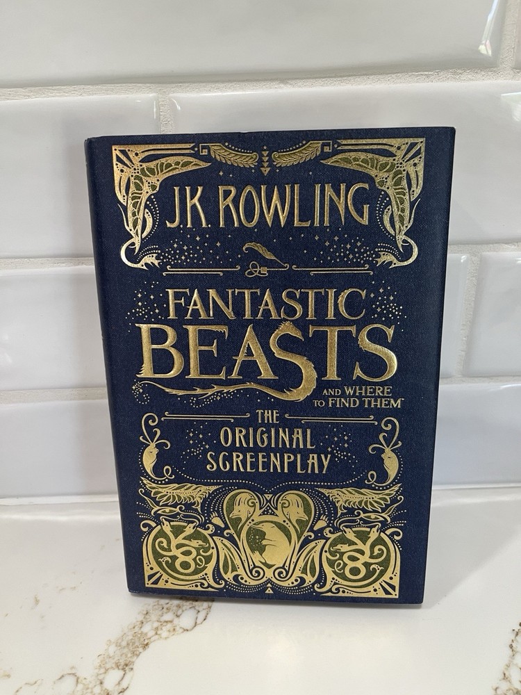 JK Rowling-Fantastic Beasts and Where to Find Them-FIRST EDITION-Hardcover 2016