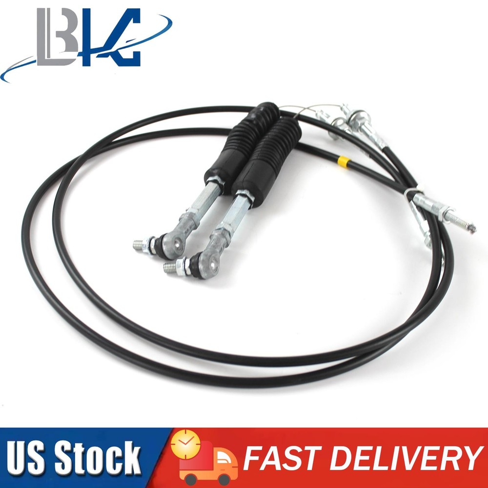 Dual Throttle Cable 1.4m for CAT 320C 320D Excavator Accelerator Control