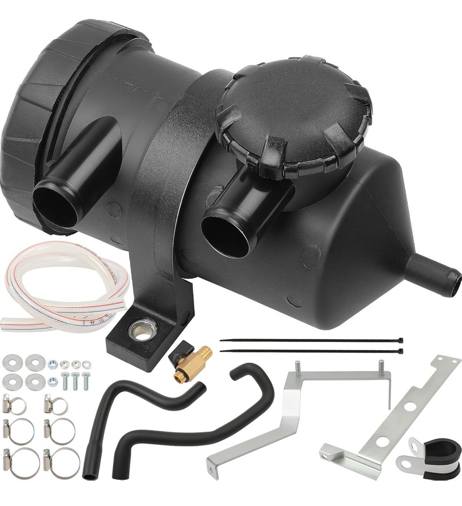 Oil Catch Can Kit Compatible with Mitsubishi Triton 2015-2023 MQ MR Pajero Sport