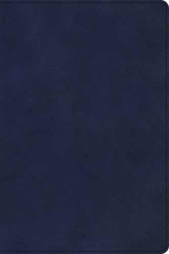 CSB Large Print Thinline Bible Navy LeatherTouch Holman 2022 Imitation Leather