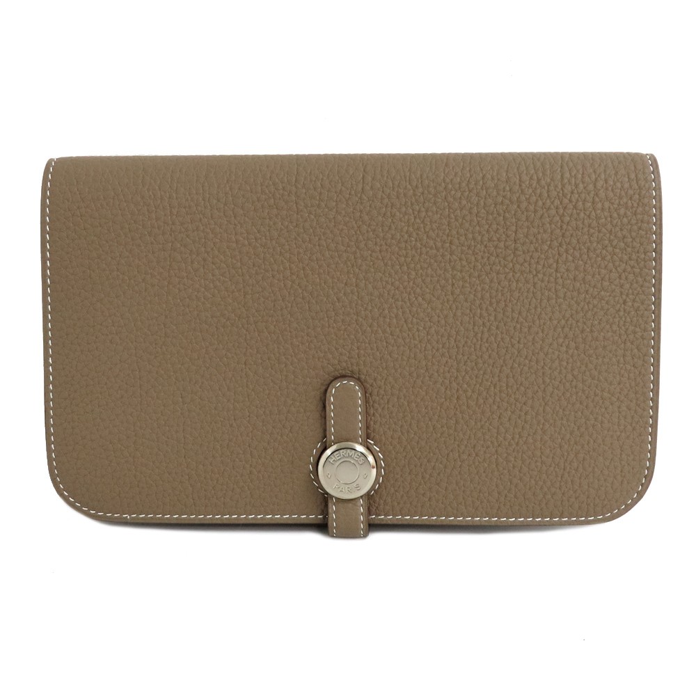 Hermes Dogon Duo 043070CK18 X Stamp 2016  Etoupe Silver Hardware 580602