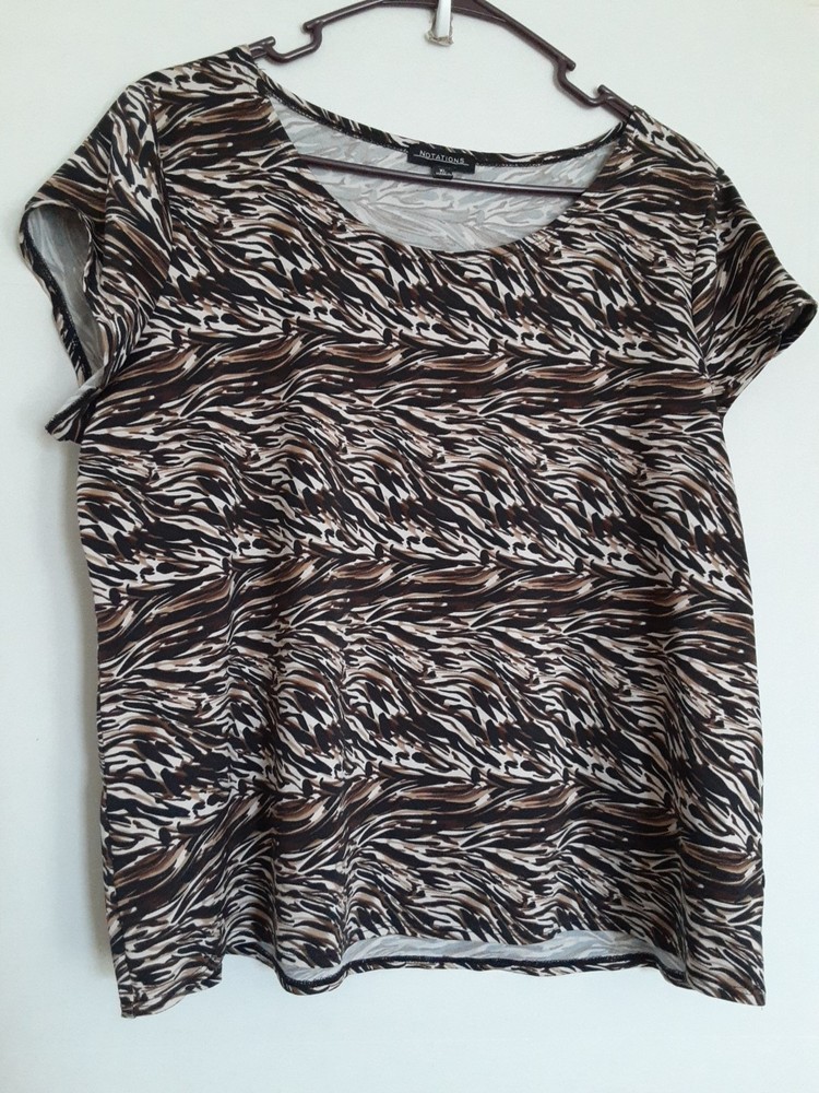 Notations Womens Xl Top