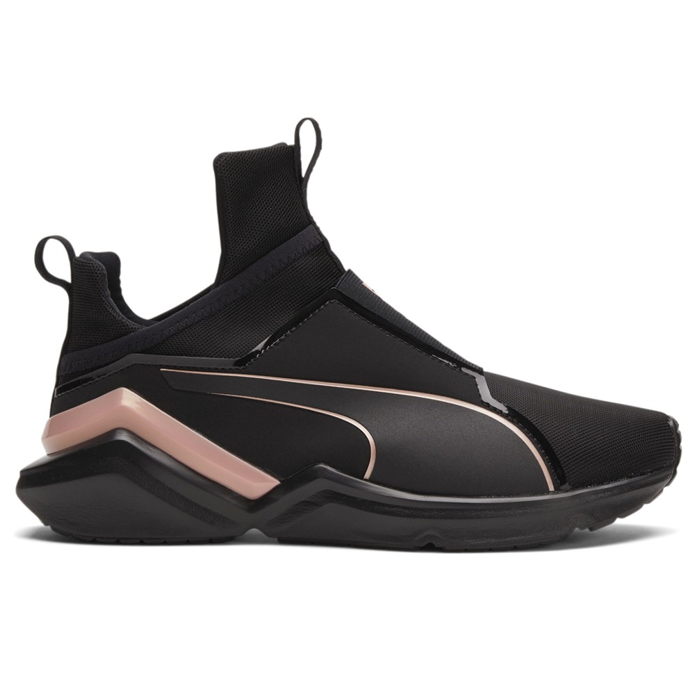 PUMA Fierce 2 Slip On  Womens Black, Pink Sneakers Casual Shoes 19517603
