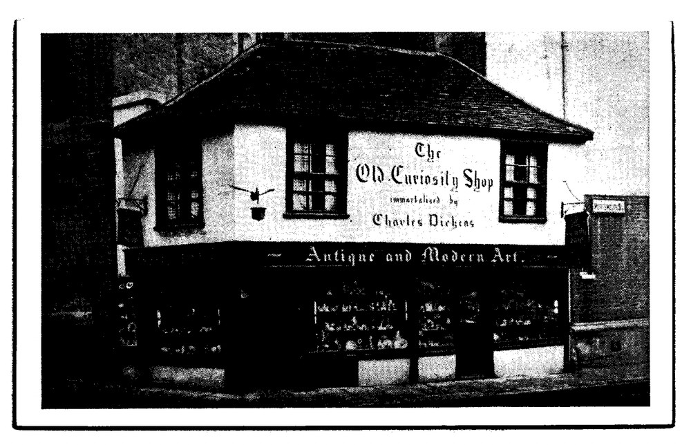Vintage Postcard The Old Curiosity Shop Charles Dickens London
