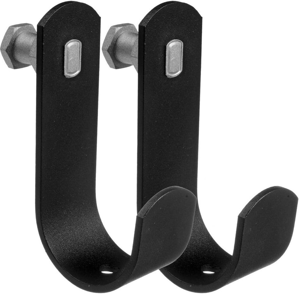 Manfrotto 039 U-Hook Crossbar Holders, Set of Two (#2902P) Black