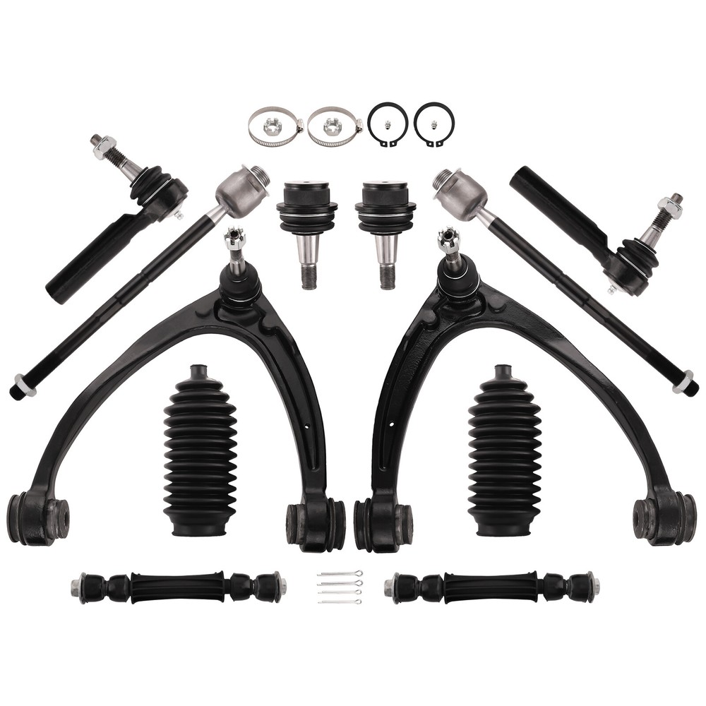 12 Pcs Control Arm with Ball Joint Assembly for GMC Sierra 1500 2007 - 2013