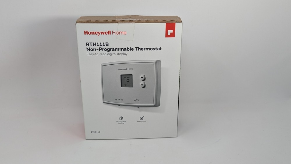 Honeywell RTH221B Digital Non-Programmable Thermostat Pre owned