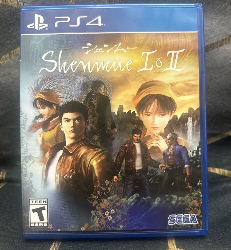 Shenmue 1 & 2 (PlayStation 4) with Poster
