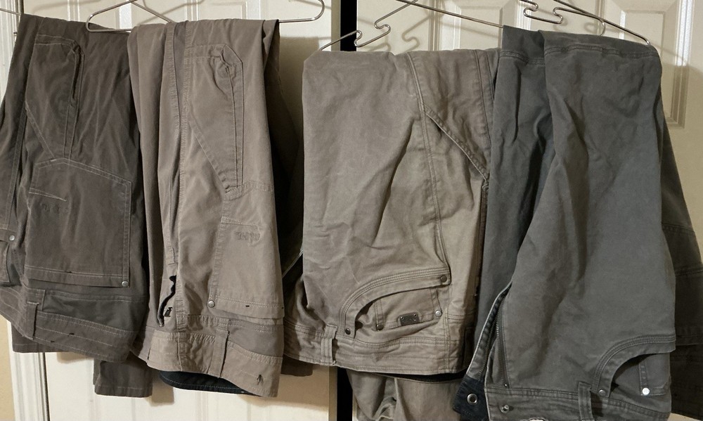 Kuhl Pants Lot Of 4 Size Men’s 38X32 2 Radial And 2 Rebel