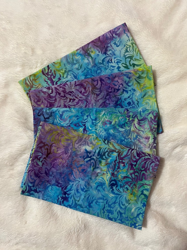 Batik Fat Quarter Bundle Of 4