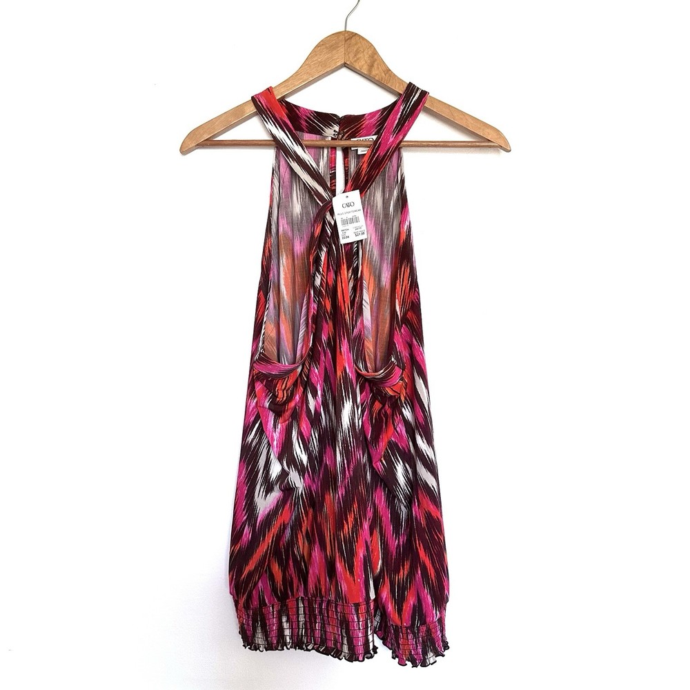 NWT Cato Plus Shirt Women’s Size 22/24W Geometric Boho Sleeveless Pullover Top
