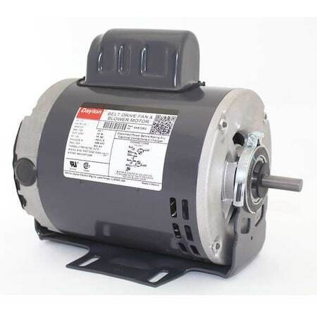 Dayton 6K857 Split-Phase Belt Drive Motor, 3/4 Hp, 56 Frame, 115V Ac Voltage,