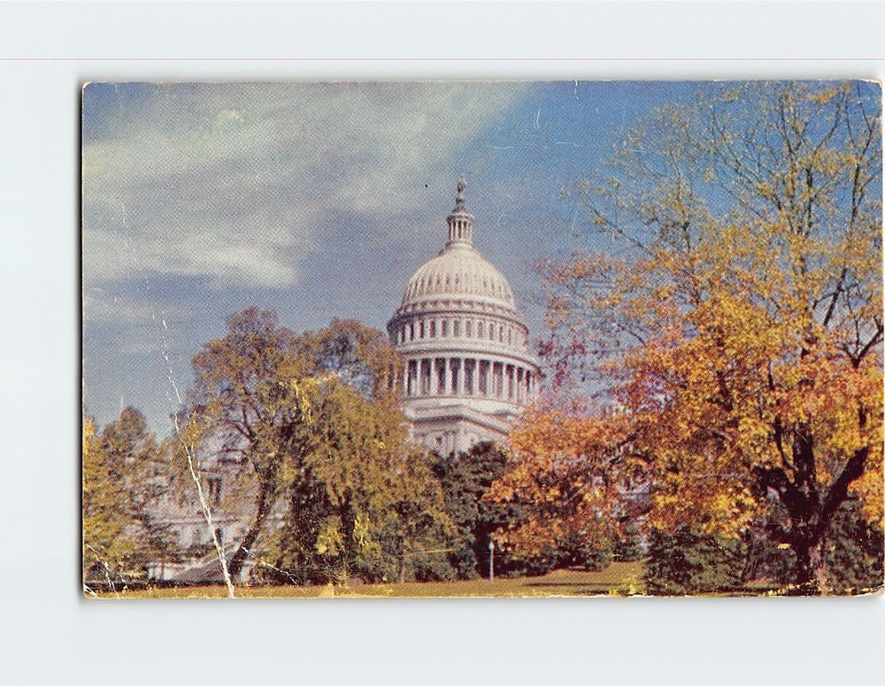 Postcard US Capitol Washington DC USA