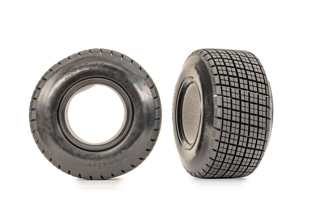 Hossier Dual Profile Tires (2) Traxxas TRA10470