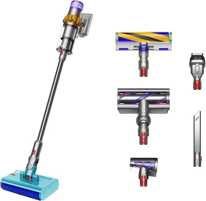 Dyson V15s Detect Submarine Absolute Cordless Stick Vacuum in Nickel 448841-01  