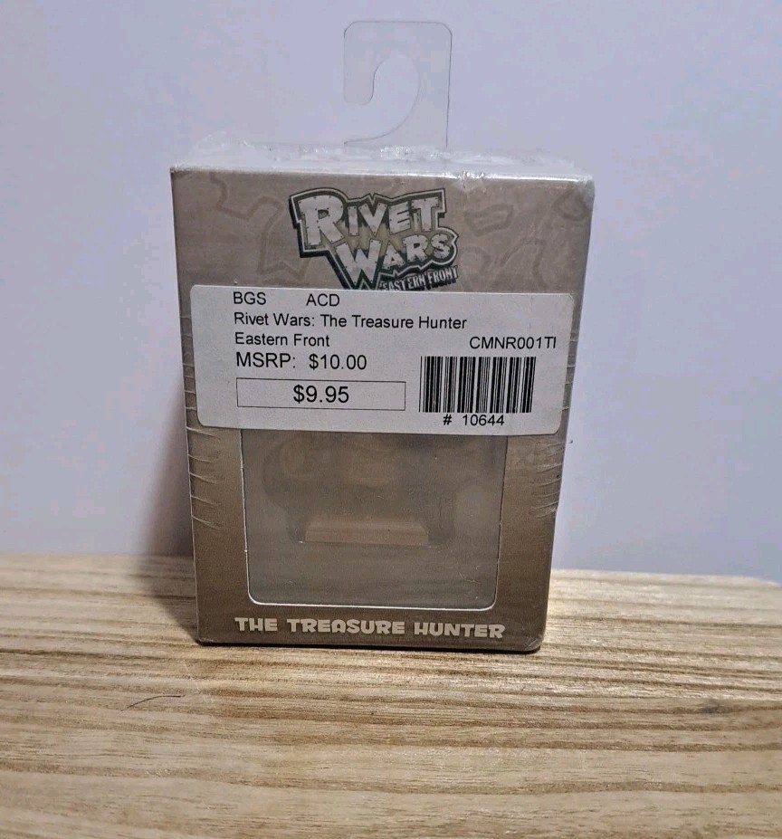 The Treasure Hunter Rivet Wars Eastern Front War Miniatures Board Game CMON NEW