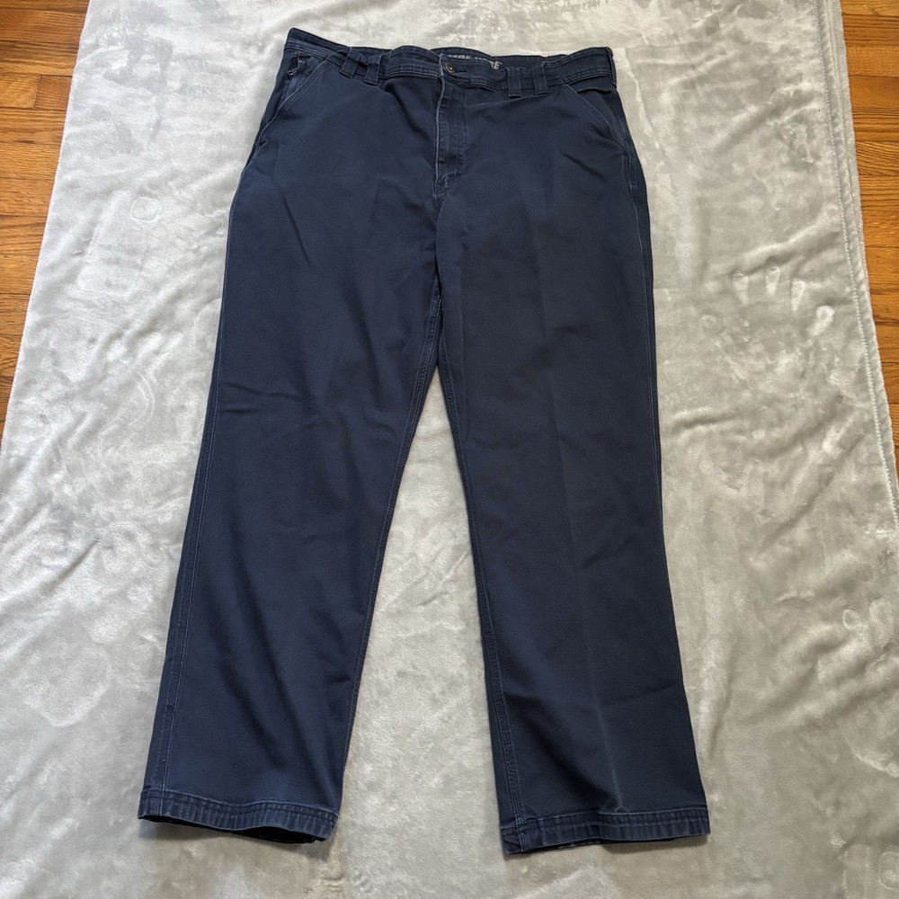 Duluth Trading Men's Flex Fire Hose Foreman Pants Workwear Stretch Sz 40x32