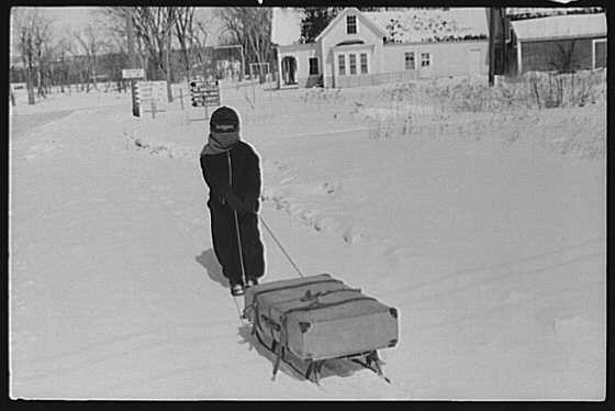 Franconia,Grafton County,New Hampshire,NH,Farm Security Administration,FSA