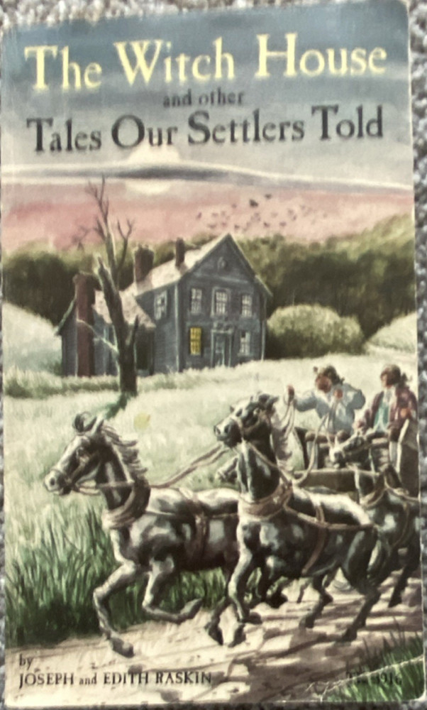Scholastic The Witch House and Other Tales Our Settlers Told PB English 1978