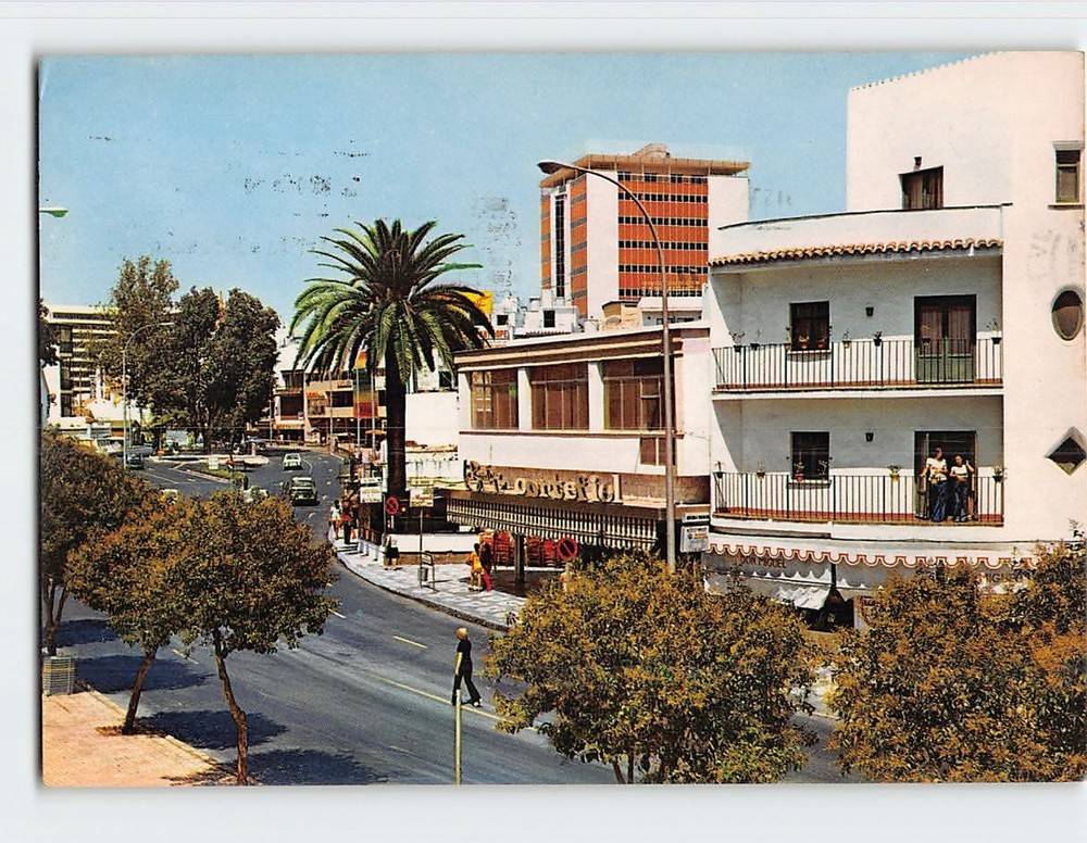 Postcard Partial View Torremolinos Costa del Sol Spain