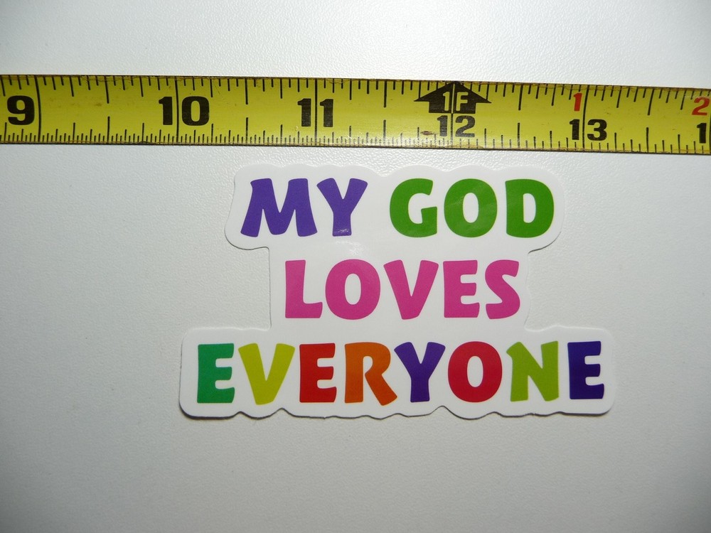 God Loves All Christian Faith Church Belief Religion Christianity