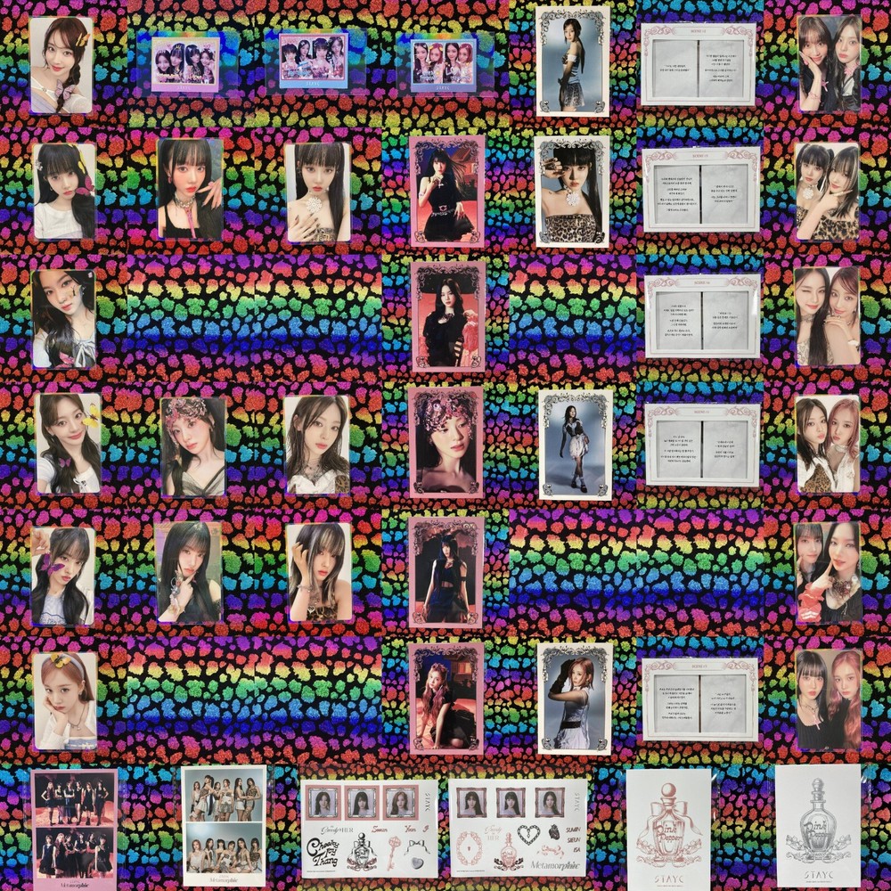 STAYC Metamorphic Makestar Preorder Benefit POB Photocard PC Standee