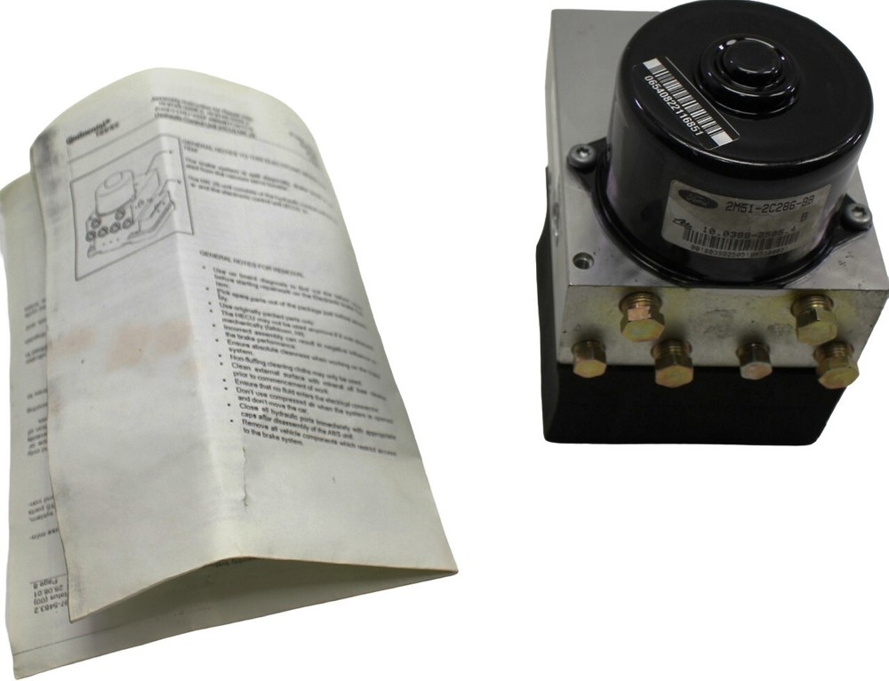 OEM 02-03 Focus Anti-Lock Brake Part 4 Wheel ABS Electrical Pump 2M5Z2C286BC NOS-image